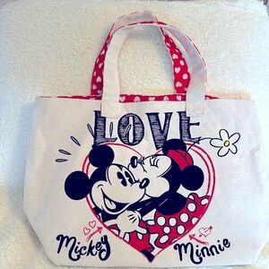Mickey and Minnie LOVE 💕 Canvas Tote